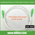 Fabrik FTTH Drop Patchkabel SC / APC SC / APC Simplex / Duplex 5M / 10M / 15M / 50M / 100M